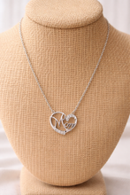 Load image into Gallery viewer, π Mom Heart Necklace β Meaningful Gift for Her