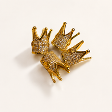 Load image into Gallery viewer, Rhinestone Crown Charms
