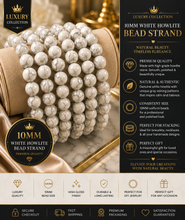 Load image into Gallery viewer, White Howlite 10MM
